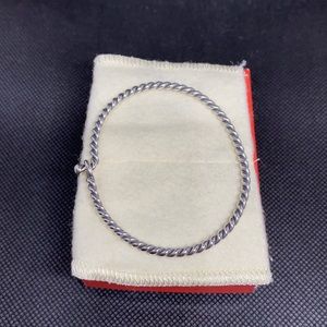 James Avery Twisted wire hook on bracelet